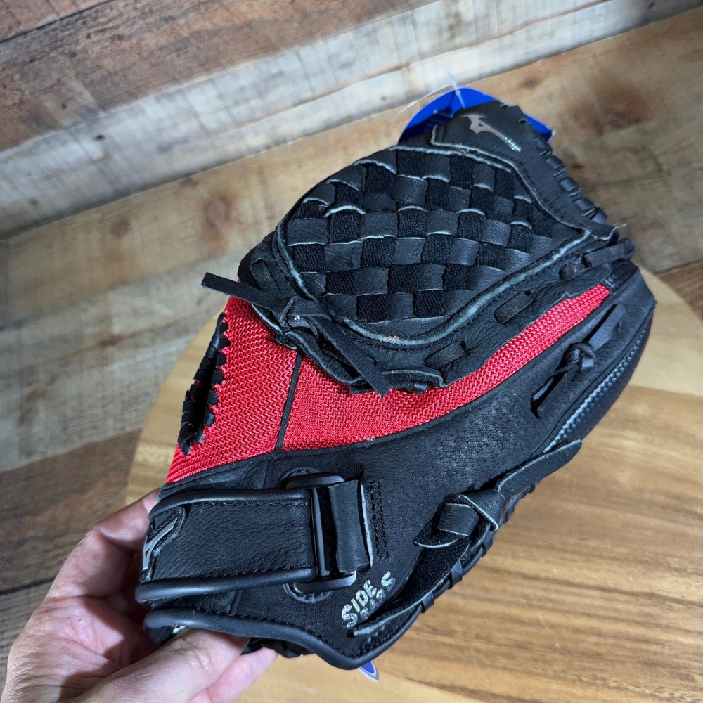 NEW Mizuno Baseball Glove Youth 11.5 Red Black RHT Prospect Series MMX 116P2